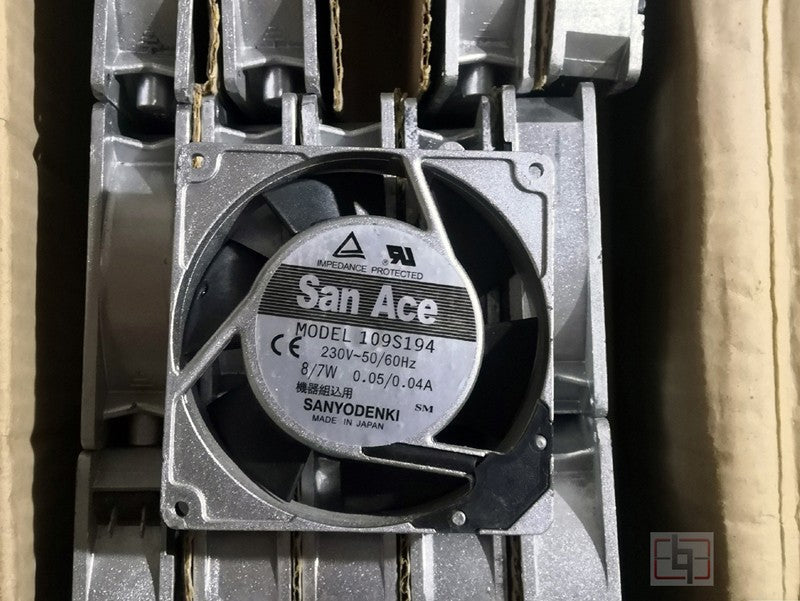 Sanyo 109S194 230V 0.05/0.04A 8/7W Cooling Fan - NEW Sanyo 109S194 230V 0.05/0.04A 8/7W Cooling Fan - NEW